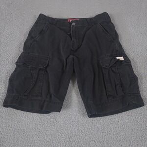 VINTAGE Levis Shorts Mens 32 Cargo Cotton Twill Multi Pocket Utility Hiking Y2K